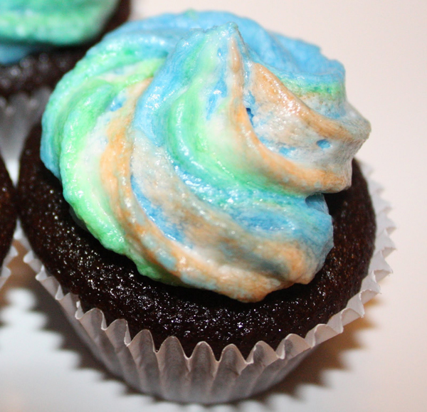 cupcake closeup