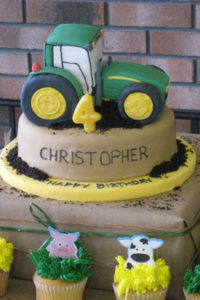 John Deere Tractor Cake