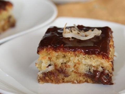 Chocolate Chip Coconut Bars