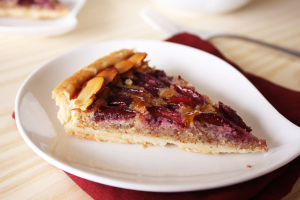 Cherry Almond Cream Tart