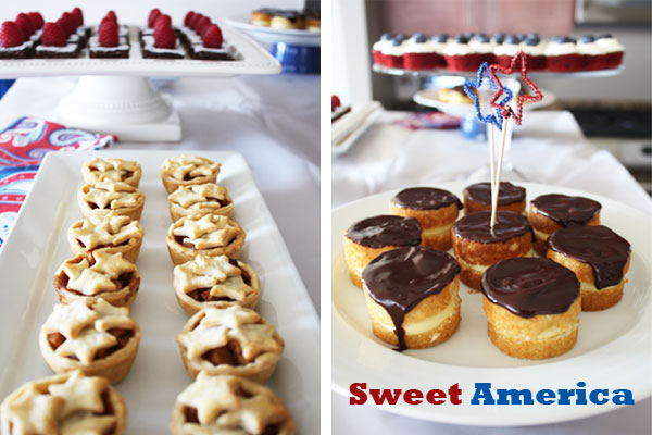 July 4th All American Dessert Buffet