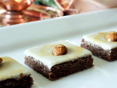Homemade Chocolate Burfii- an easy to make recipe with regular grocery store ingredients.