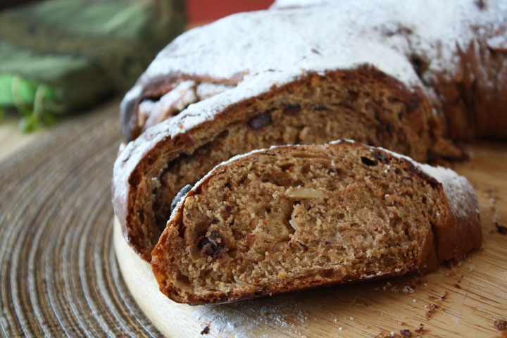 Fig and Chocolate Stollen-