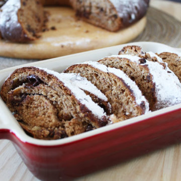 Fig and Chocolate Stollen