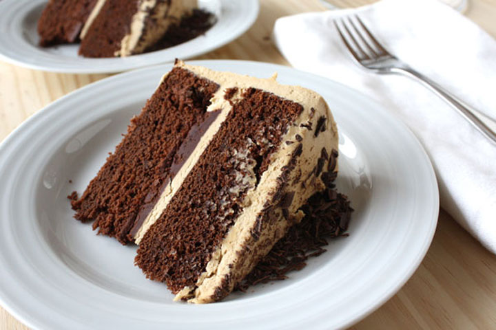 Chocolate Stout Cake- made with a local stout, filled with a chocolate ganache. Top it with a coffee buttercream or just eat the cake alone. Either way, it's delicious! 