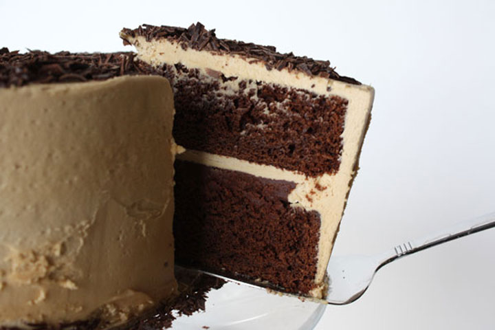 Chocolate Stout Cake- made with a local stout, filled with a chocolate ganache. Top it with a coffee buttercream or just eat the cake alone. Either way, it's delicious! 