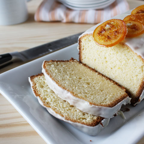 Meyer lemon pound cake- Subtle hints of lemon and is not overly sweet. The white chocolate glaze gives it just the right amount of sweetness.