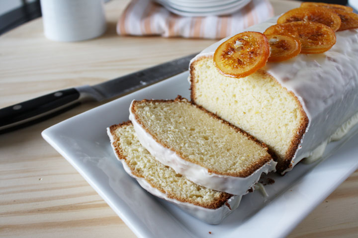 Meyer lemon pound cake