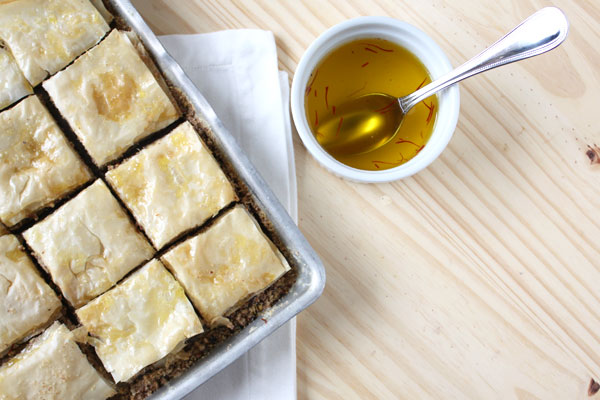 Pistachio and Almond Baklava