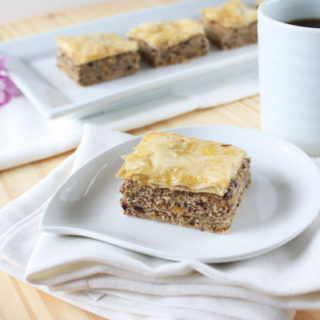 Pistachio and Almond Baklava
