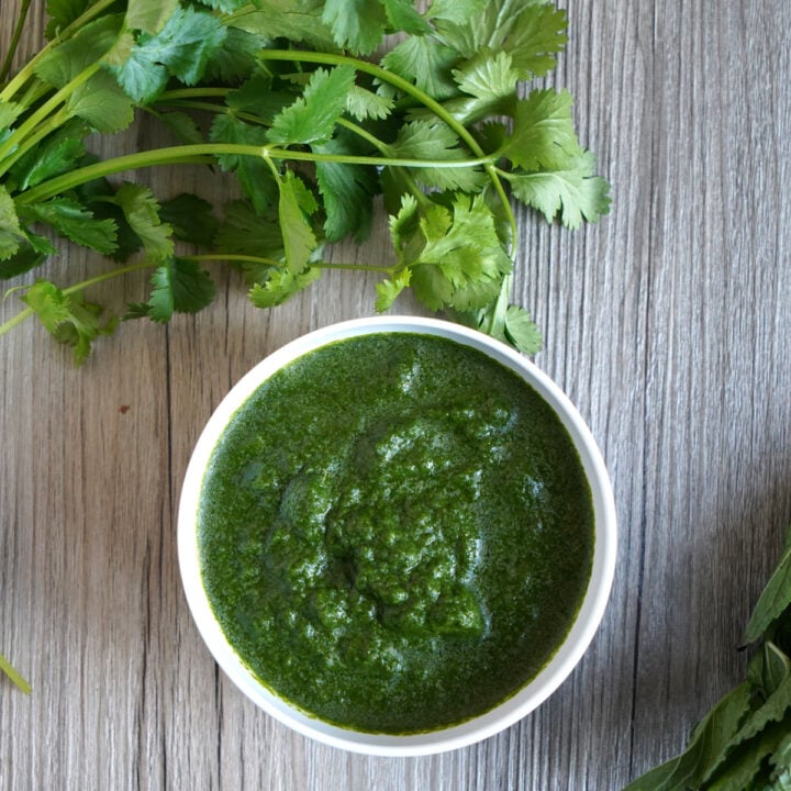 Cilantro Mint Chutney