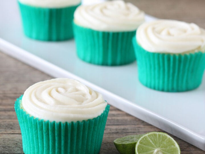 Image for Key Lime Cupcakes with Cream Cheese Frosting