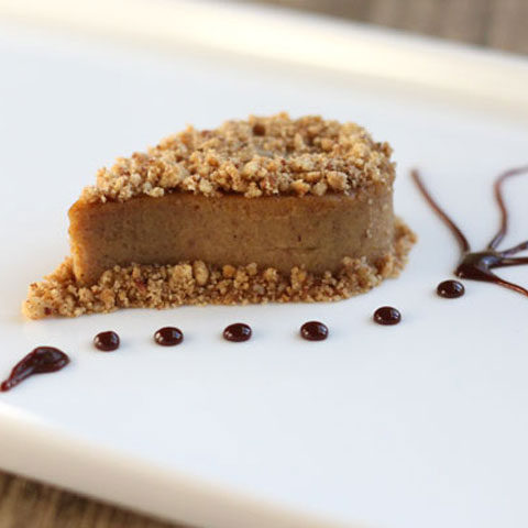 Plated Pumpkin Pie