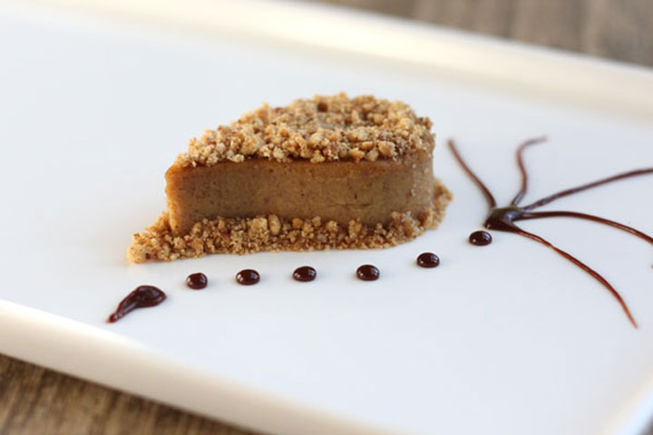 Plated Pumpkin Pie