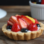 how to glaze a fruit tart