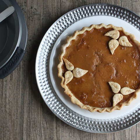 Caramel Walnut Pumpkin pie