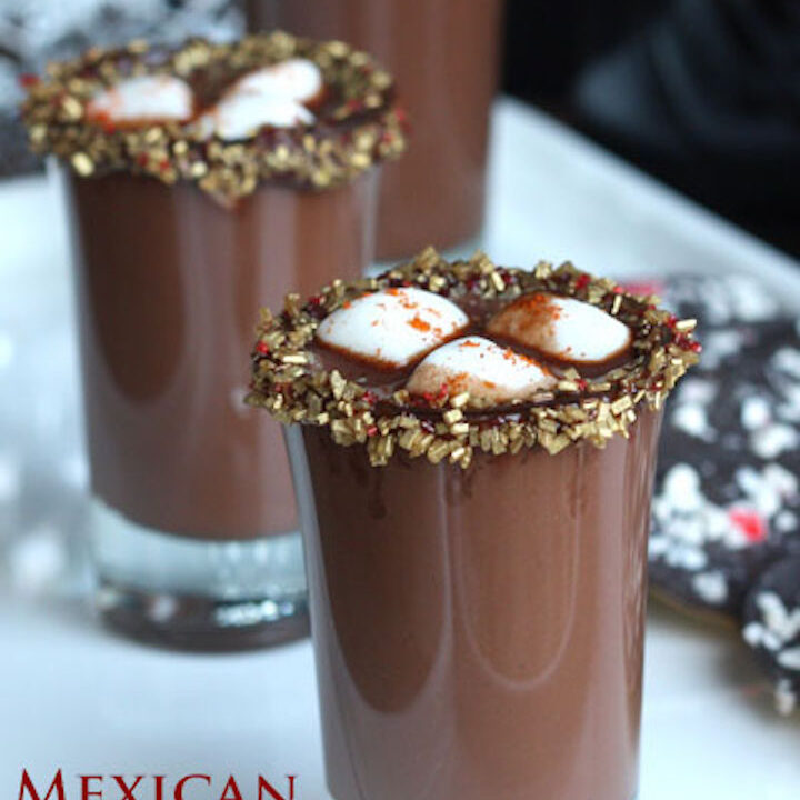 mexican hot chocolate shots