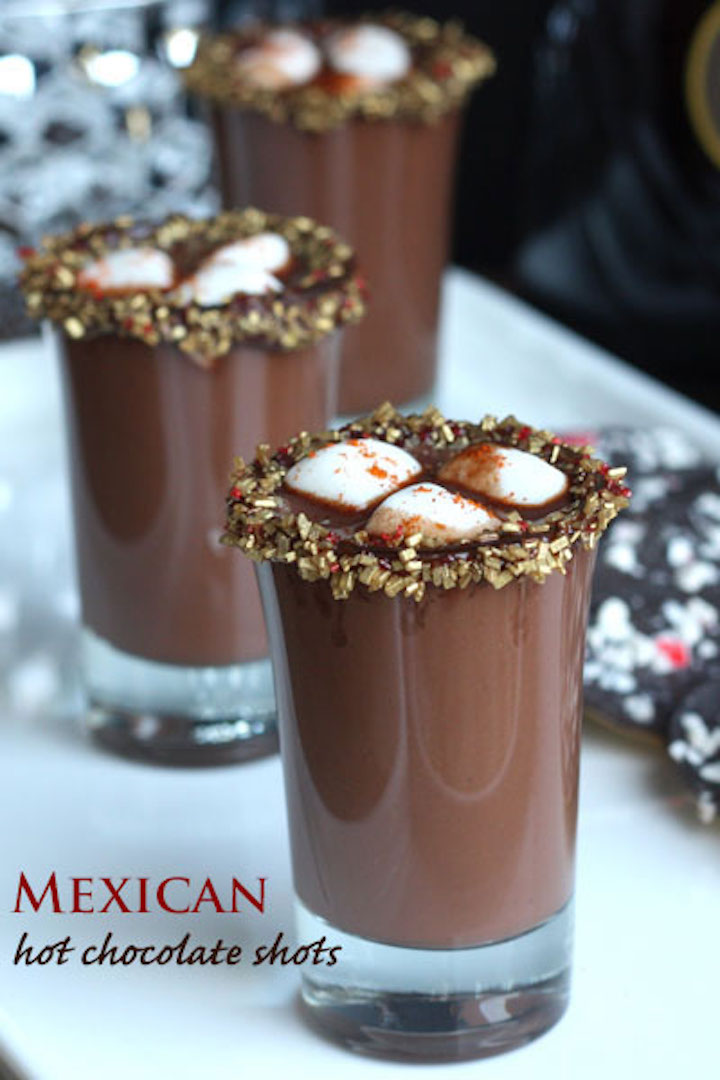 Mexican Hot Chocolate Shots | Dessarts