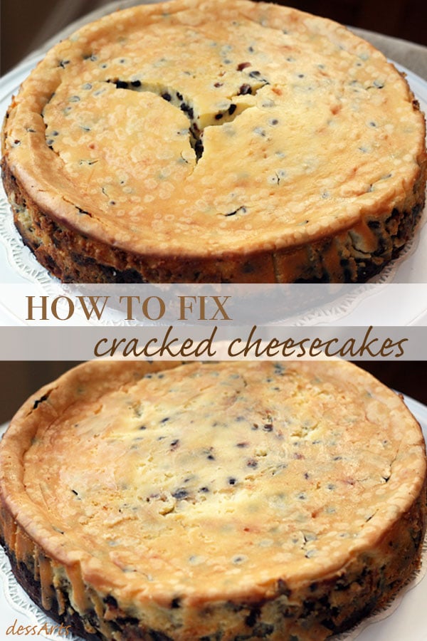 Learn How to Repair a Cracked Cheesecake DessArts
