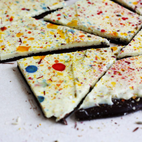 Holi Chocolate Bark