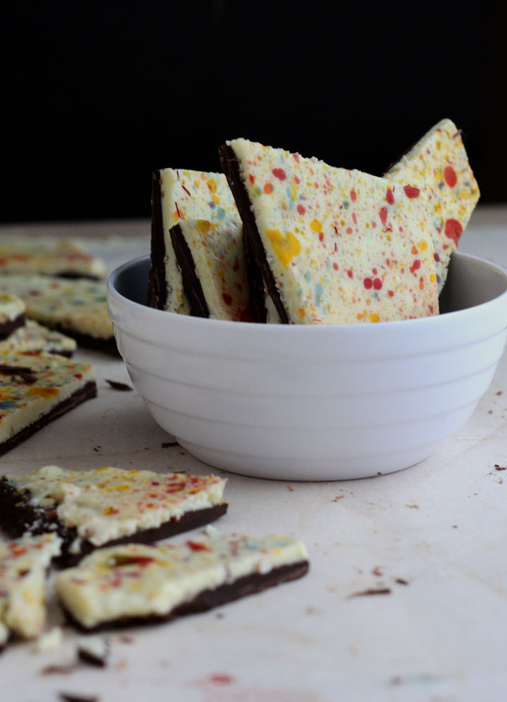 Holi Chocolate Bark