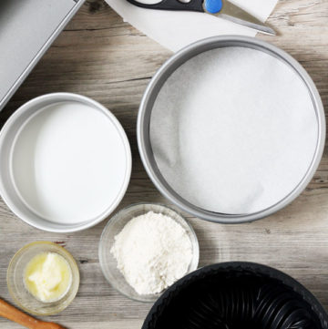 How to Grease a Pan for Baking: Keep your cakes from sticking to the pan by taking these simple steps.