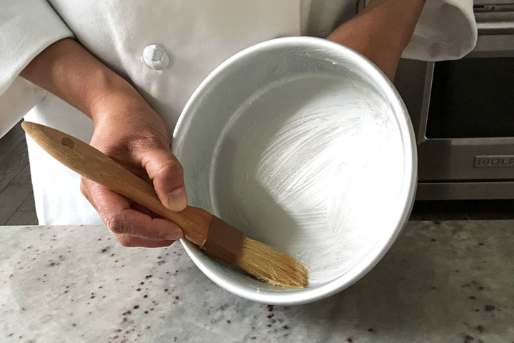 How to Grease a Pan for Baking: Keep your cakes from sticking to the pan by taking these simple steps.