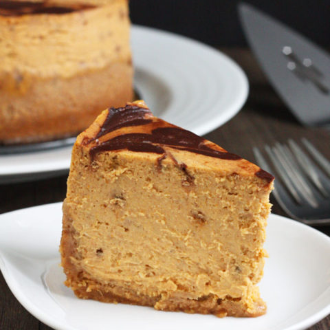 This pumpkin cheesecake is bursting with flavor. Its small size makes it the perfect end to a small family dinner. Plus, it’s made with an Instant Pot!