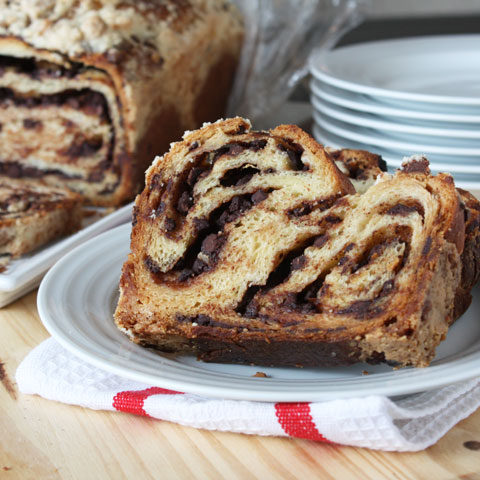 Babka Bread / Chocolate Babka / Krantz Cake - Living Smart And Healthy