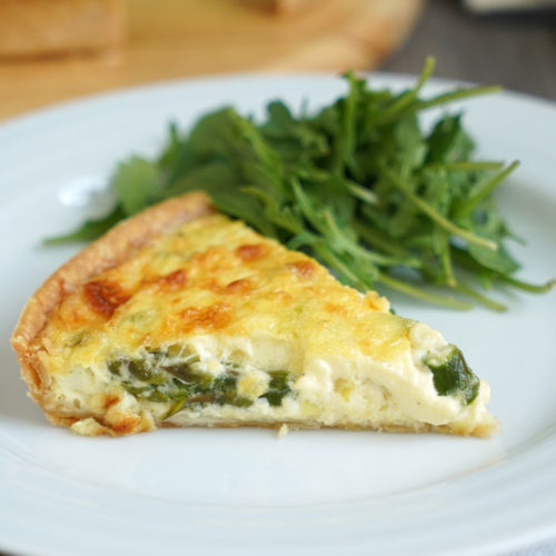 Spring Vegetable Quiche | DessArts