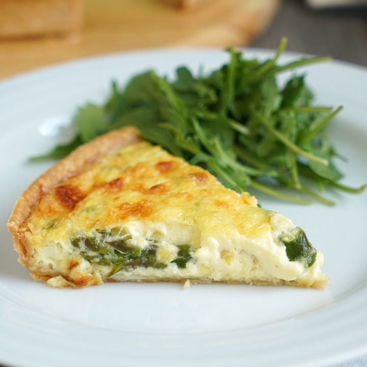 Spring Vegetable Quiche Recipe