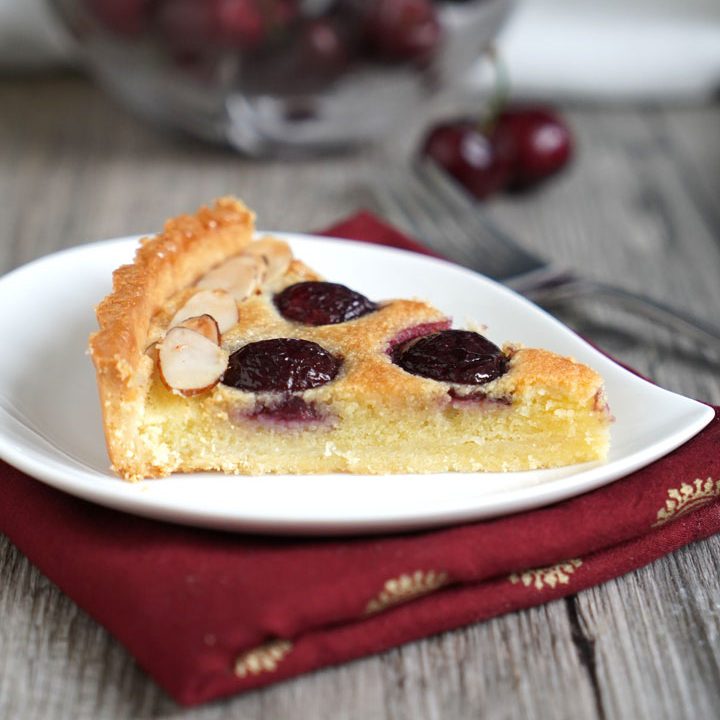 Cherry Frangipane Tart