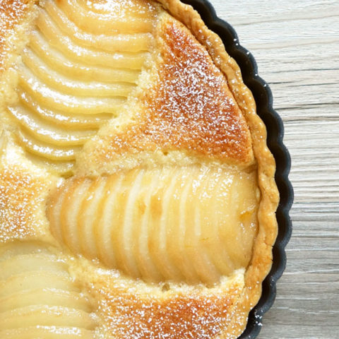 Pear Frangipane Tart