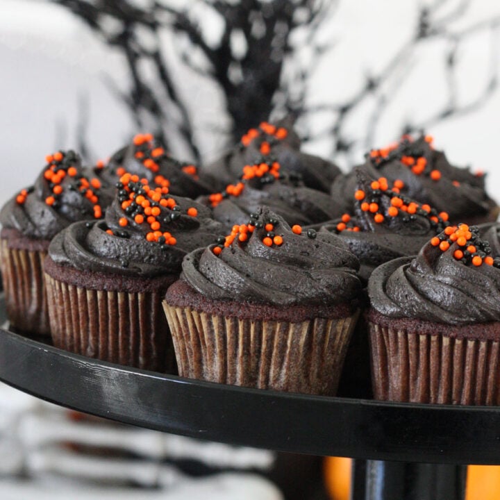Black Buttercream Frosting