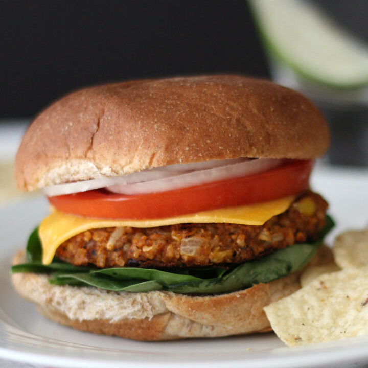 Spicy Black Bean Burgers