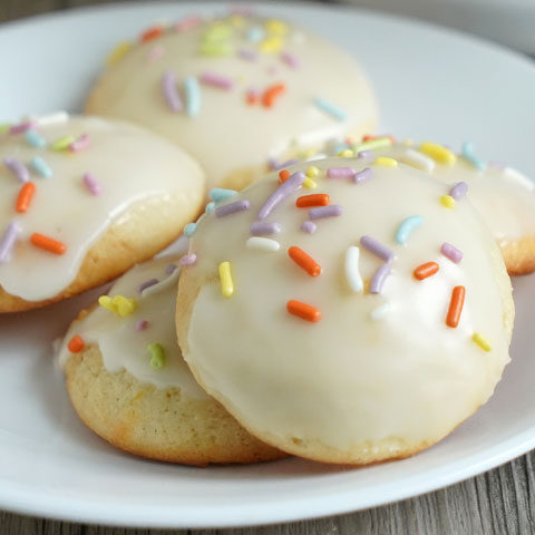 Meyer Lemon Ricotta Cookies