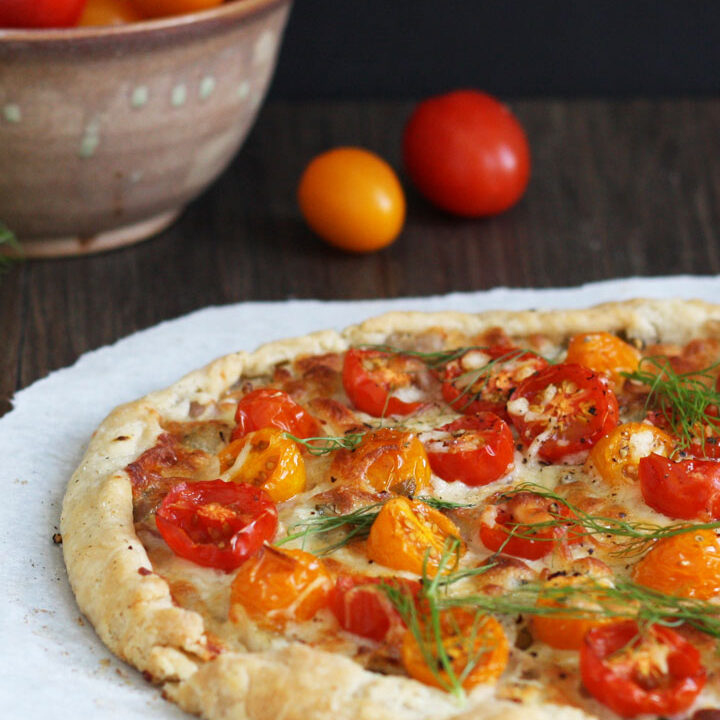 Tomato Fennel Tart 