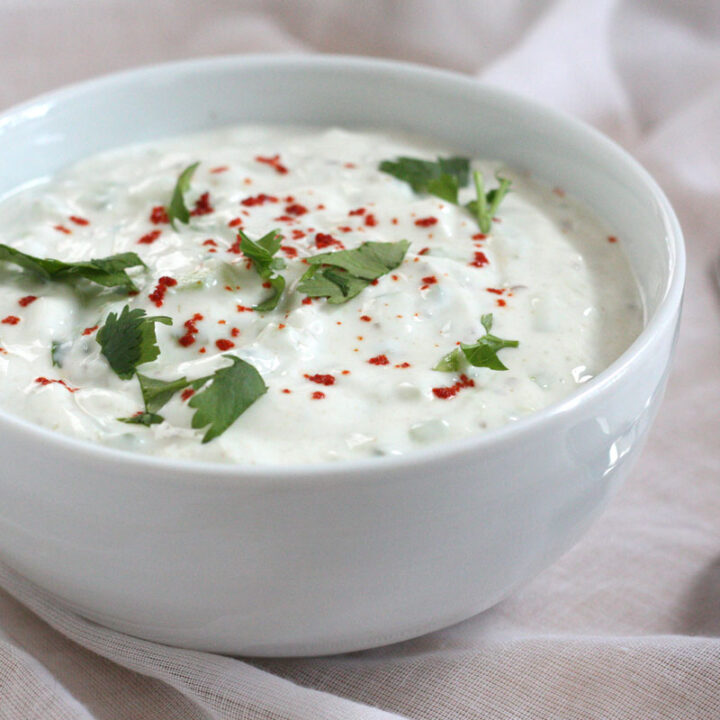 Cucumber Raita Dip