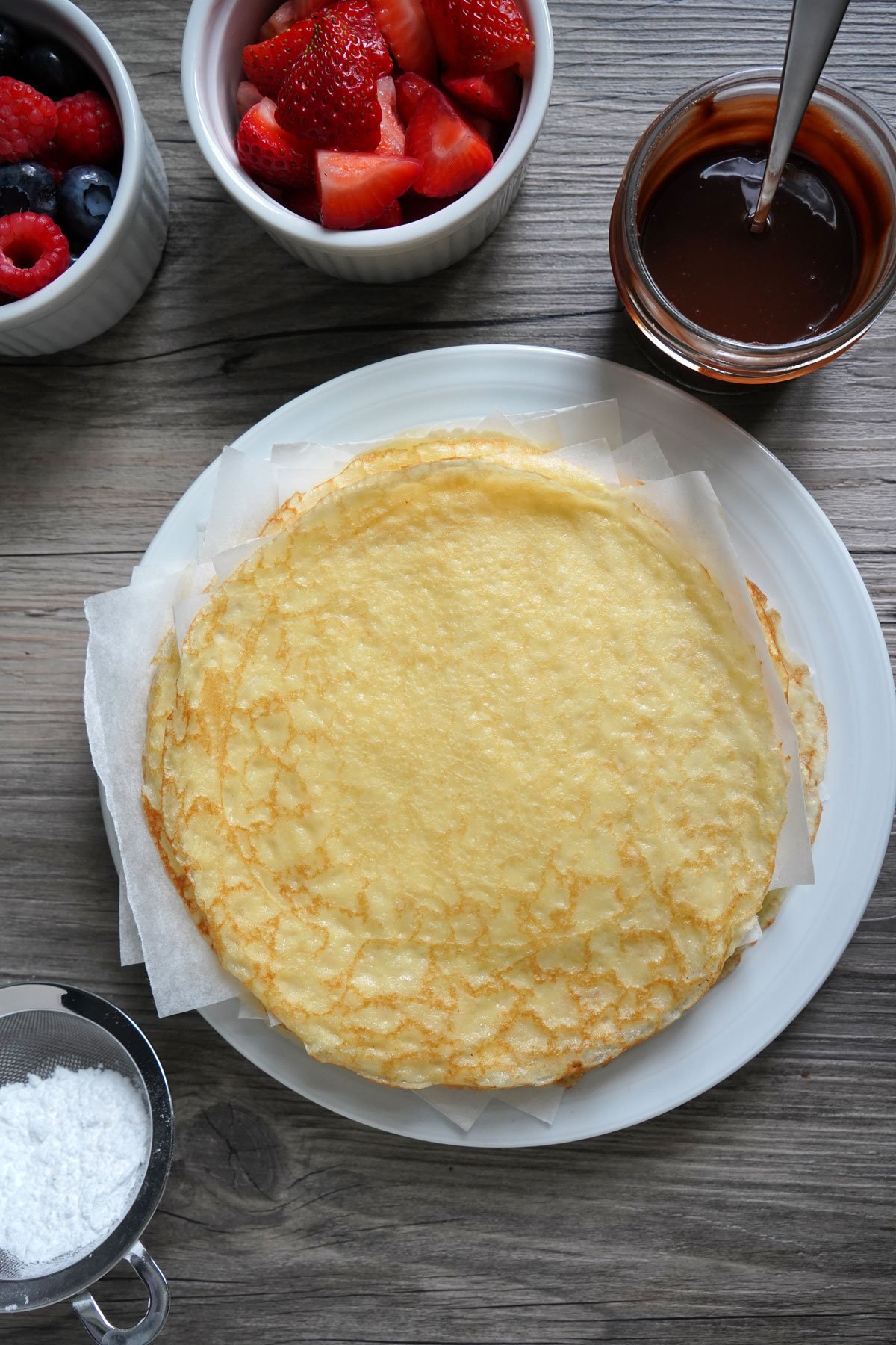 Basic French Crepe Recipe (Blender Method) DessArts