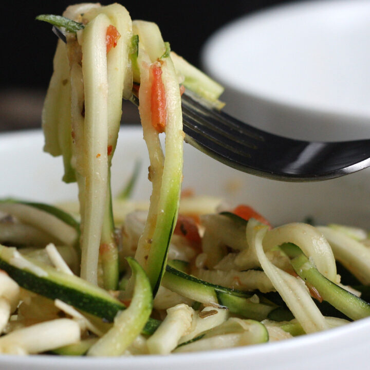 Zucchini Ribbon Salad Recipe