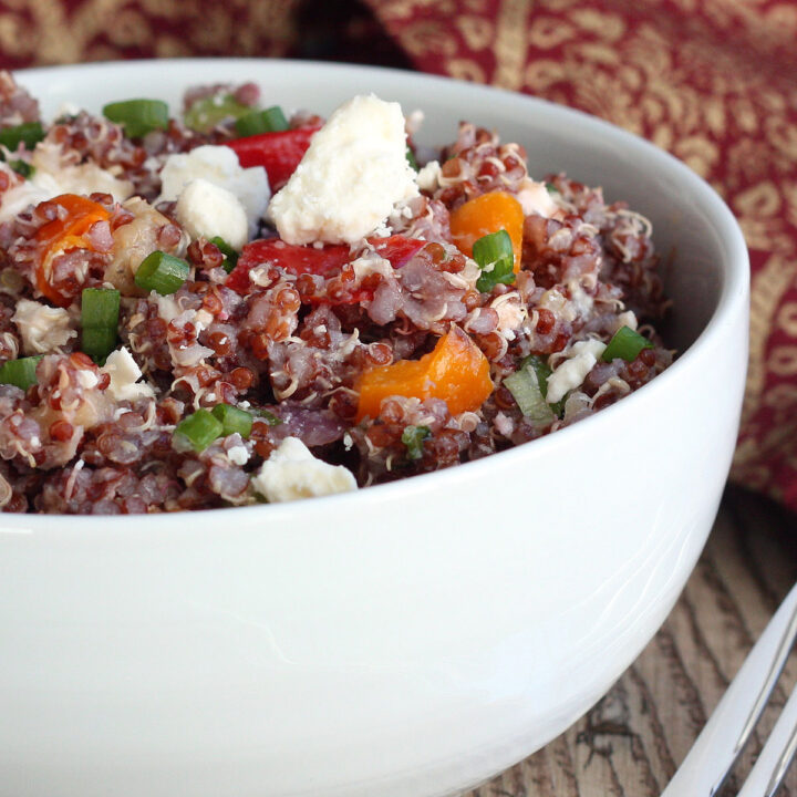 Roasted Vegetable Quinoa Salad