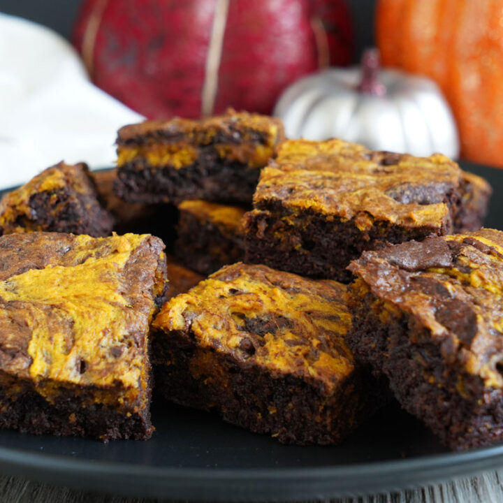 Pumpkin Brookies