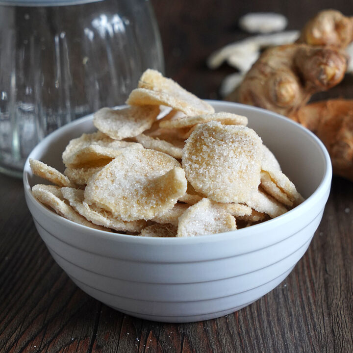 Candied Ginger Slices