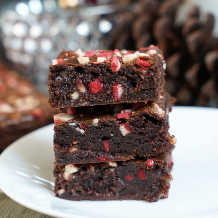 Fudgy Peppermint Brownies