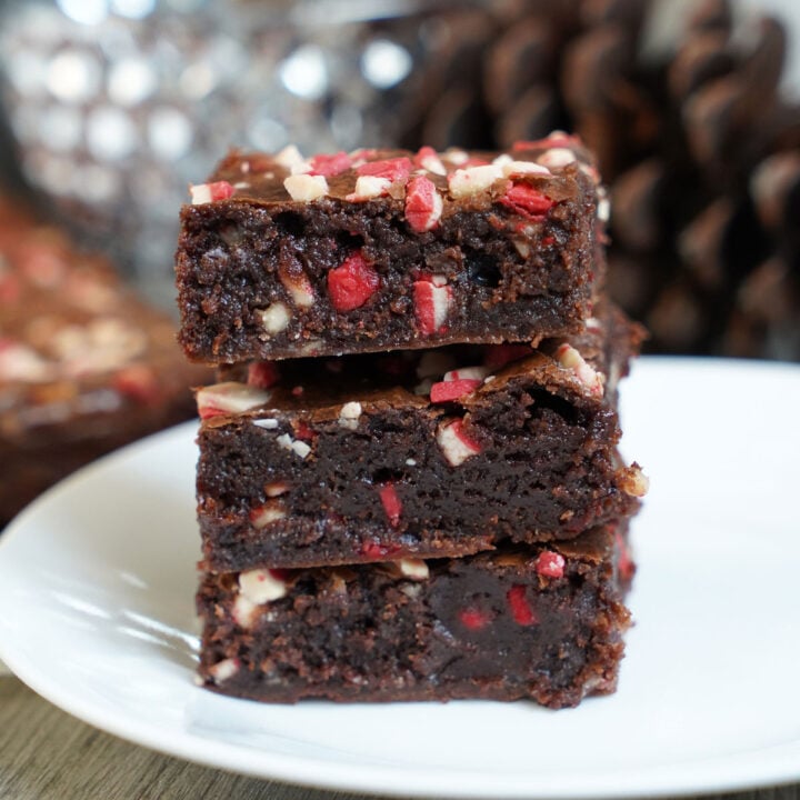 Fudgy Peppermint Brownies