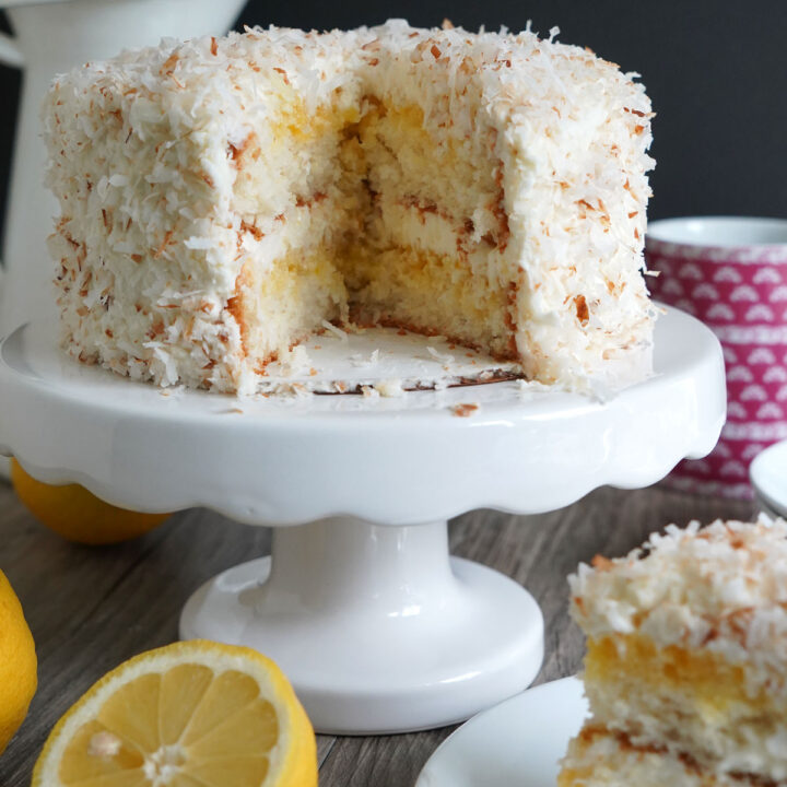 Lemon Coconut Cake