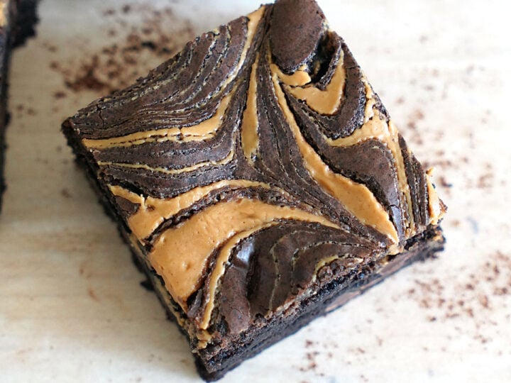 Image for Peanut Butter Swirl Brownies