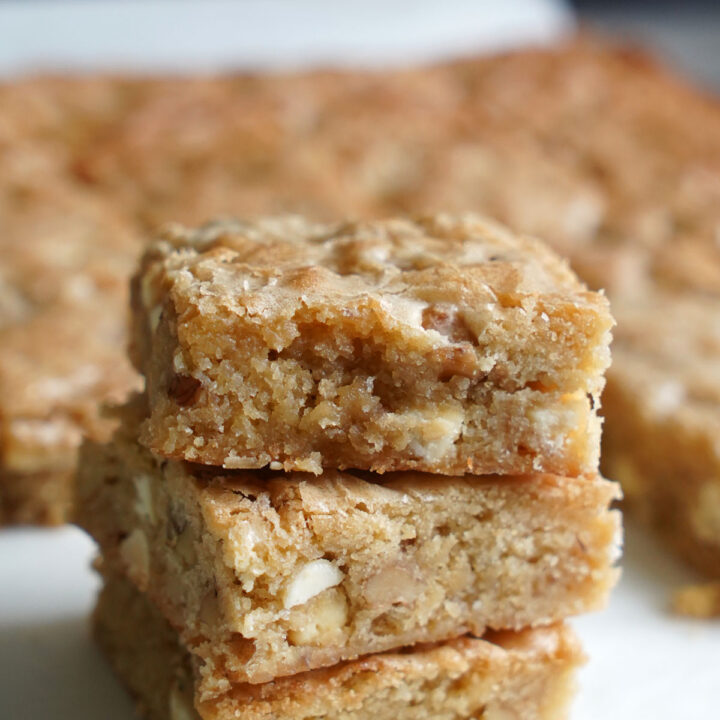 White Chocolate Blondies