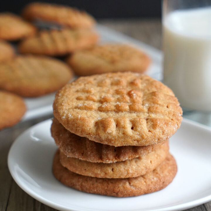 Pancake Mix Peanut Butter Cookies