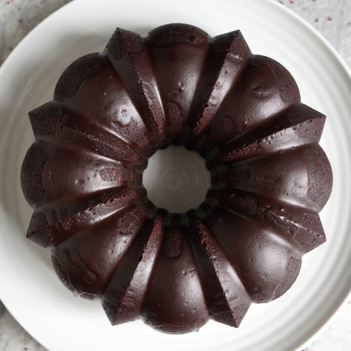 Red Wine Chocolate Cake